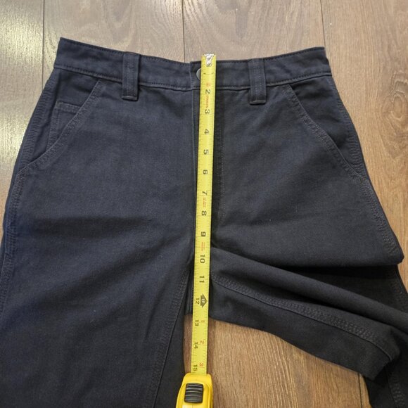 TNA Artizia Black Wide Leg Cotton High Waisted Jeans Size 4 Trendy Neutral - Picture 14 of 16